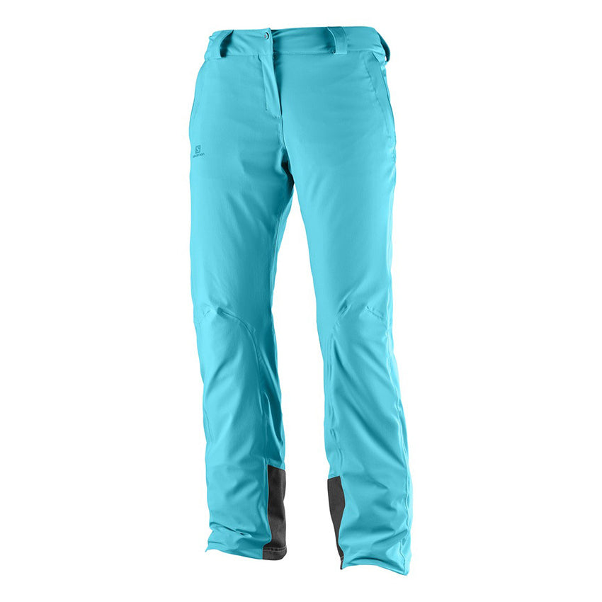 Salomon Icemania Womens Ski Pant 2018 Bluebird
