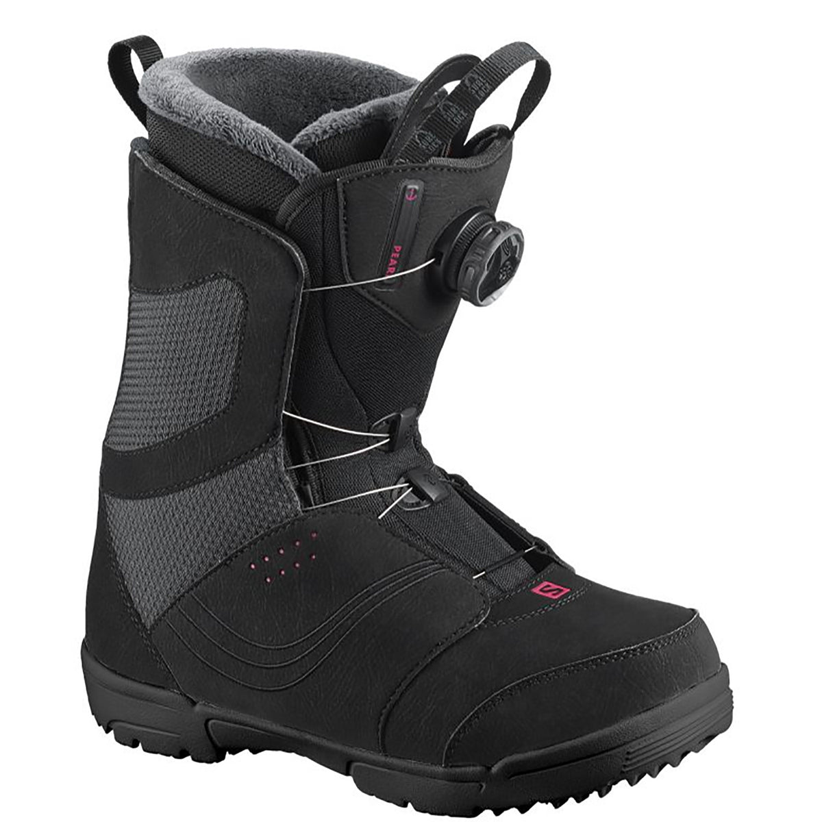 Salomon Pearl BOA Snowboard Boot 2020 Black 1