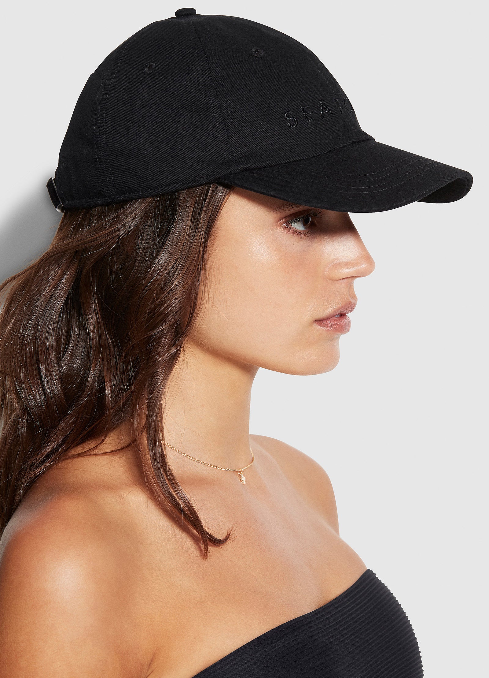 Seafolly Seafolly Cap Black