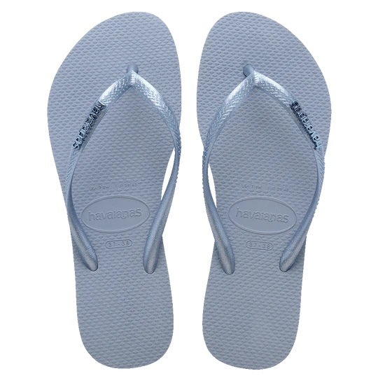 Slim Metal Logo Thongs