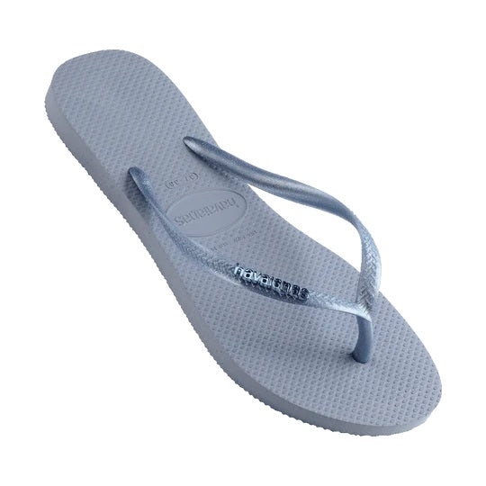 Slim Metal Logo Thongs