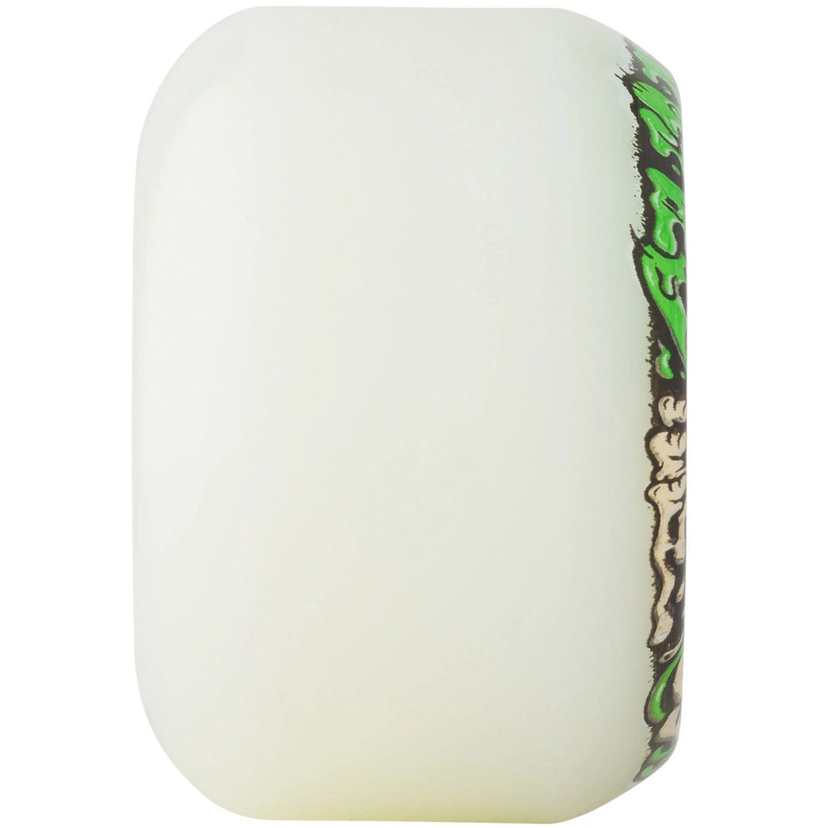 54mm Vomit Mini White Green 97a Skateboard Wheels