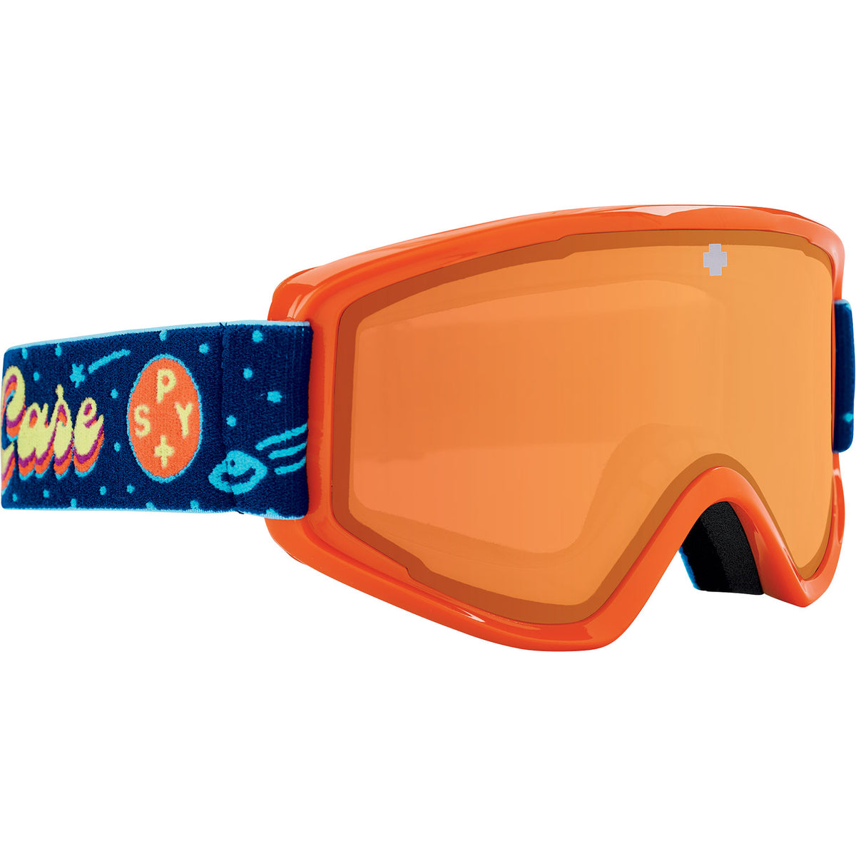 Spy Crusher Elite Jr Snow Goggles Space Case with HD LL Persimmon Lens