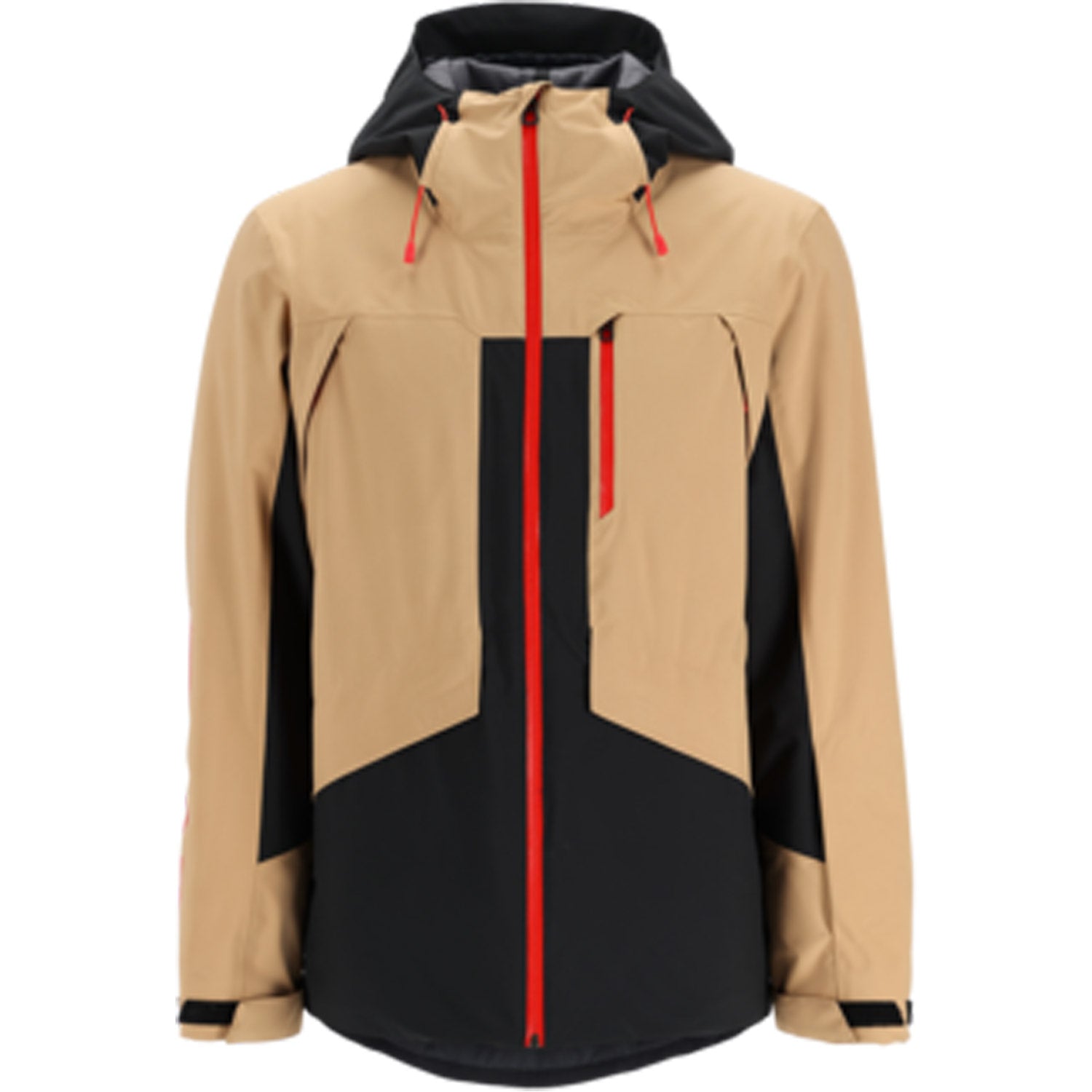 Spyder Anthem Ski Jacket Tannin Black