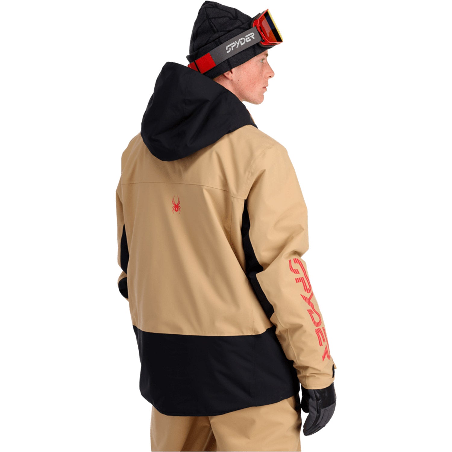 Spyder Anthem Ski Jacket Tannin Black