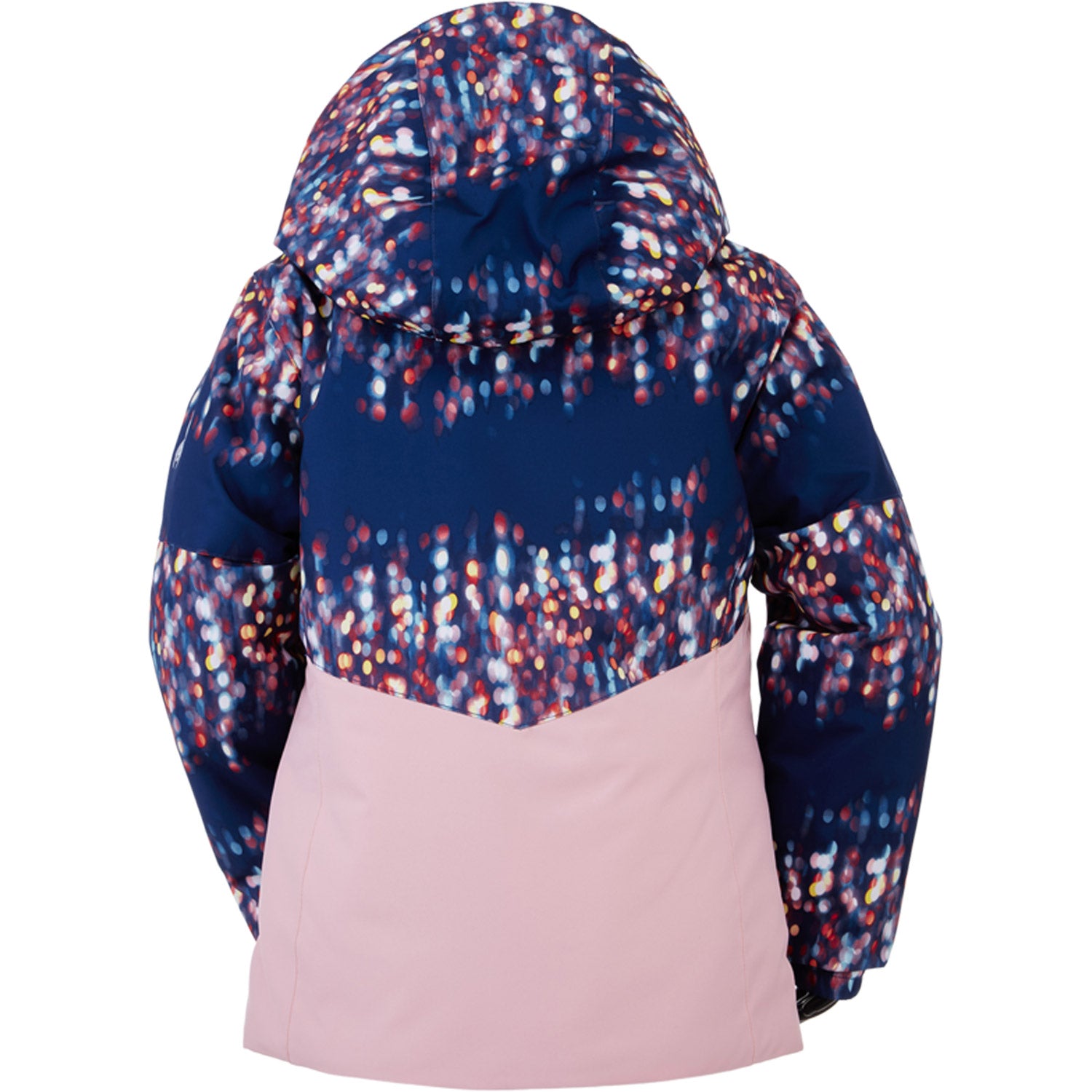 Spyder Conquer Insulated Kids Ski Jacket Nites Glow