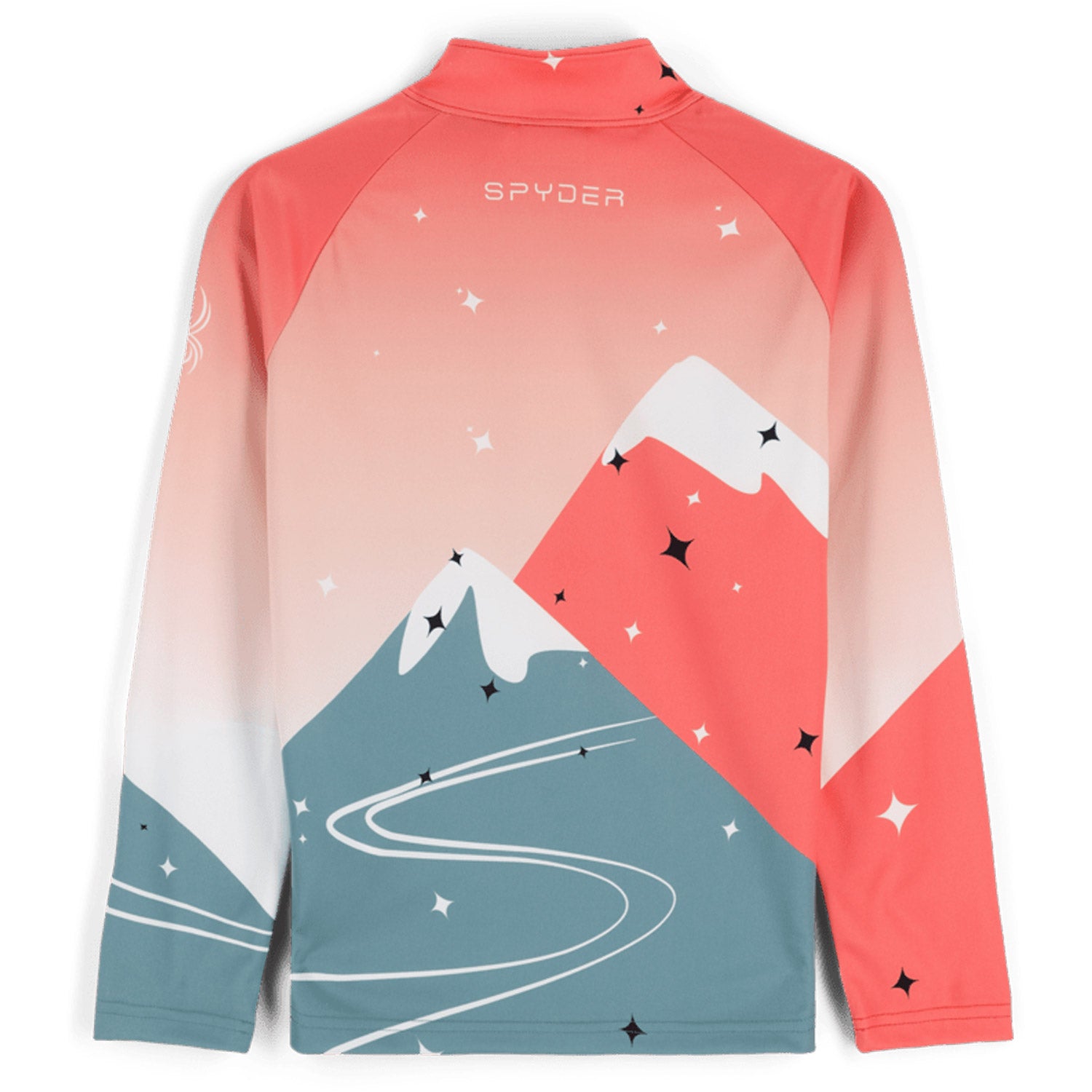 Spyder Surface Half Zip Girls Skivvy Tundra