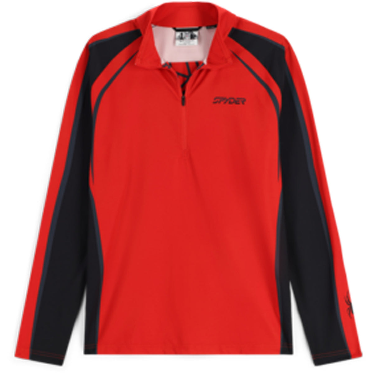 Spyder Throwback Half Zip Skivvy Volcano