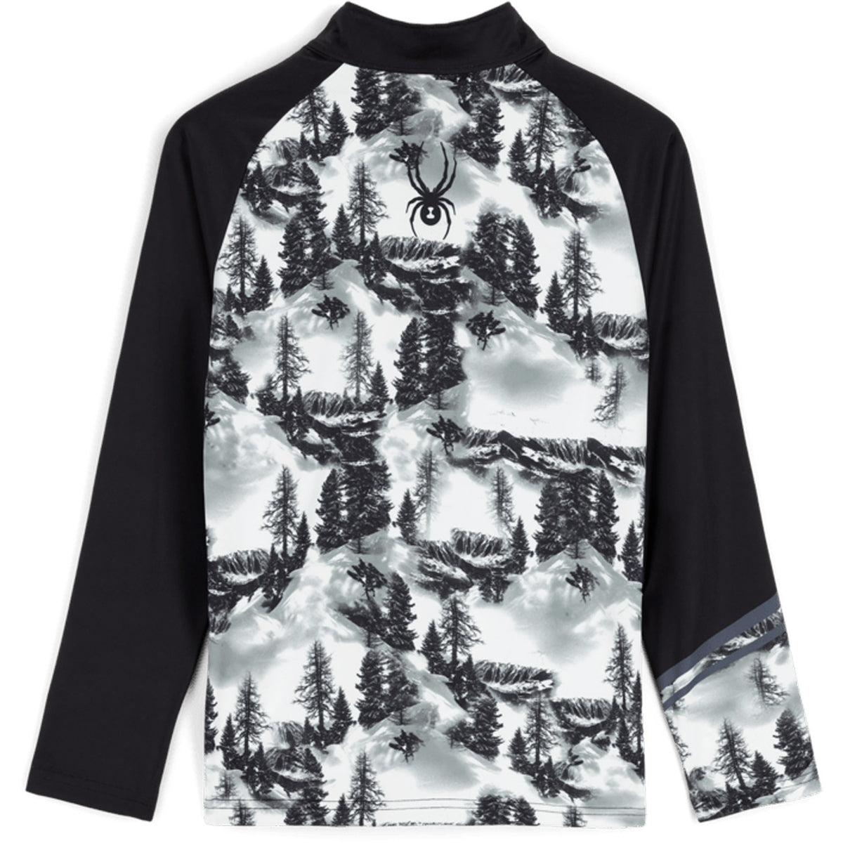 Spyder Treeline Kids Half Zip Skivvy Treeline