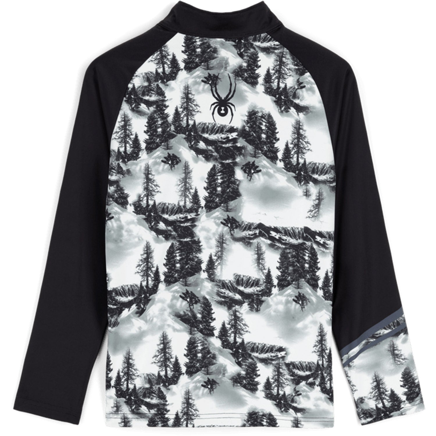 Spyder Treeline Kids Half Zip Skivvy Treeline