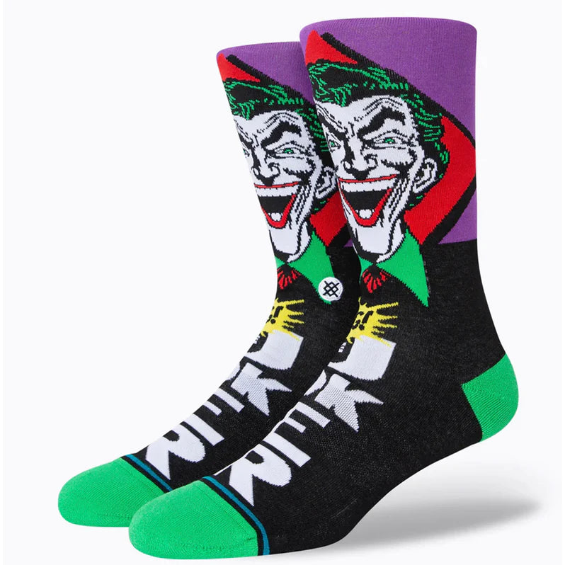 Stance Joke Comic Socks Black