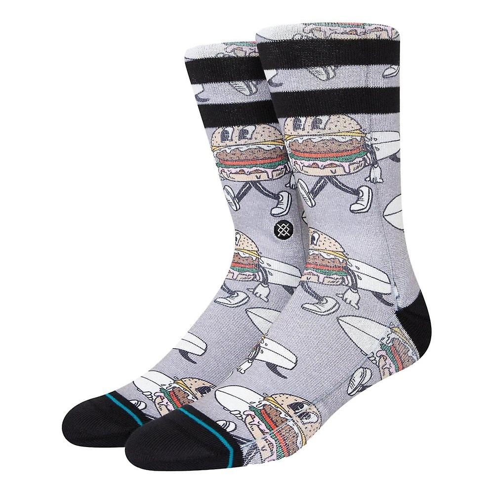 Stance Sandy Crew Sock Grey