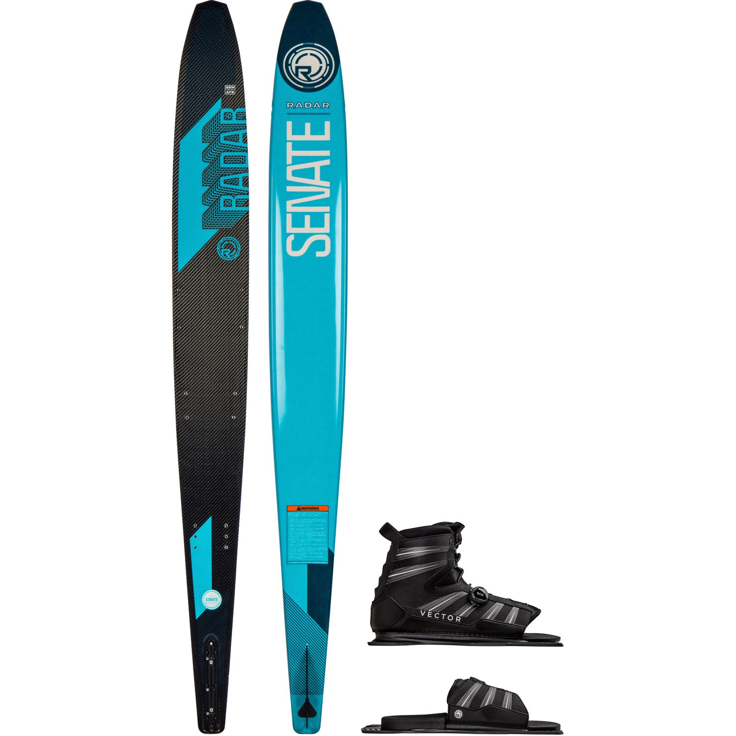 Men's Senate Graphite Slalom Ski w/ Vector BOA Boot Package