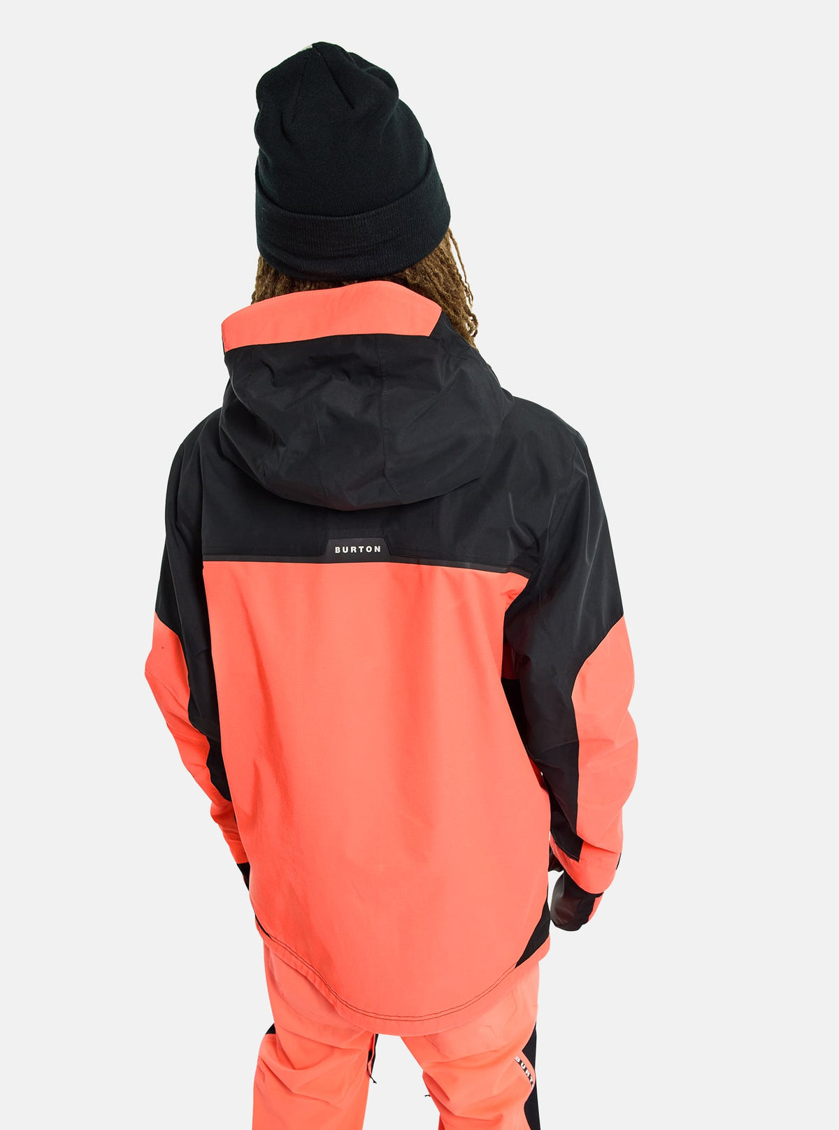 Burton Men's Burton Frostner 2L Jacket True Black/Tetra Orange