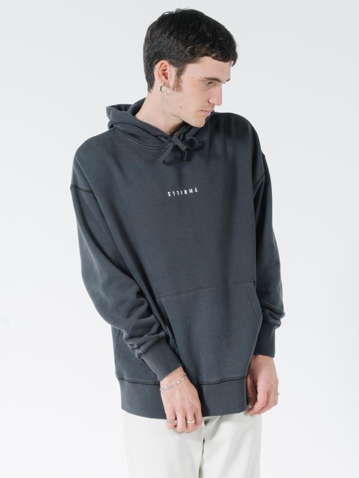 Thrills Minimal Thrills Slouch Pull On Hood - Heritage Black Heritage black