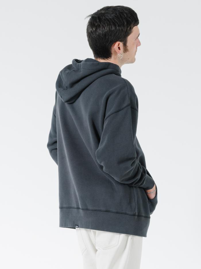 Thrills Minimal Thrills Slouch Pull On Hood - Heritage Black Heritage black