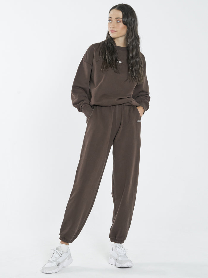 Thrills Minimal Thrills Track Pant Postal Brown