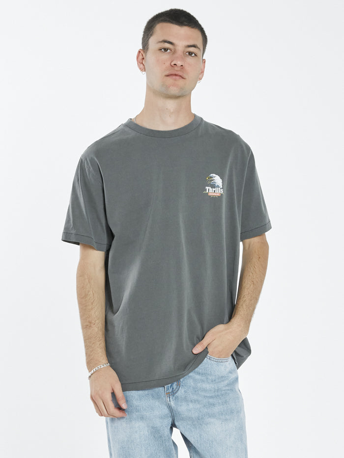 Thrills Roadhouse Merch Fit Tee Merch Black