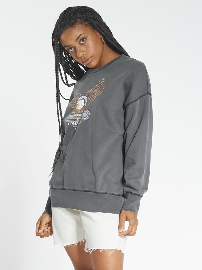 Thrills Steadfast Slouch Crew - Merch Black Merch black