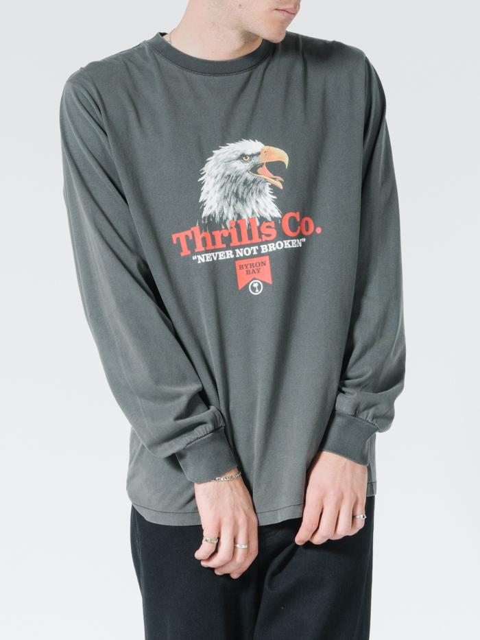 Thrills Talla Merch Fit Long Sleeve Tee - Merch Black Merch black