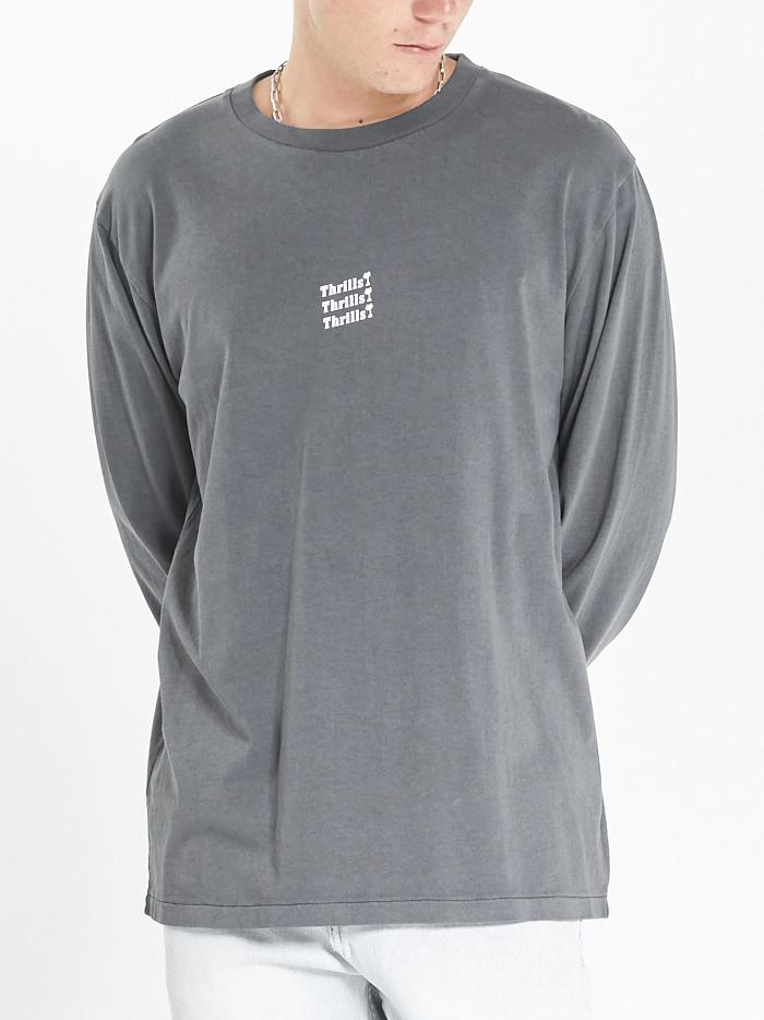 Thrills Thrills Unlimited Merch Fit Long Sleeve Tee - Merch Black Merch black