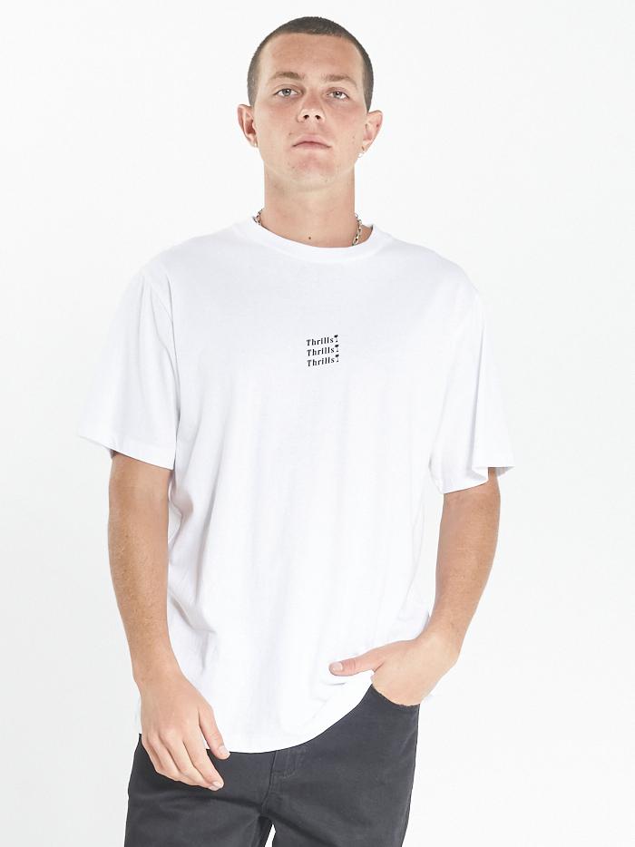 Thrills Thrills Unlimited Merch Fit Tee - White White