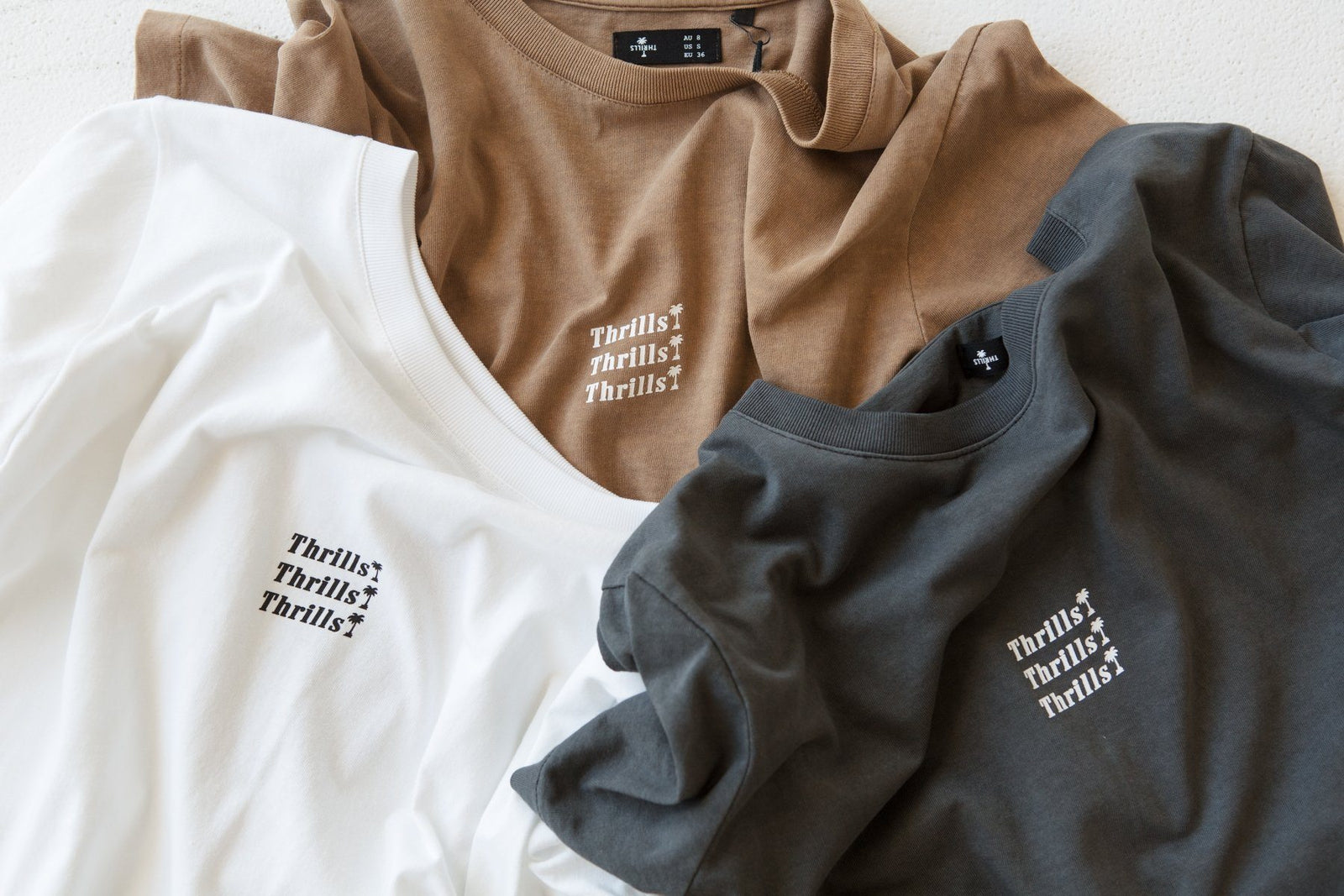 Thrills Thrills Unlimited Merch Fit Tee - White White