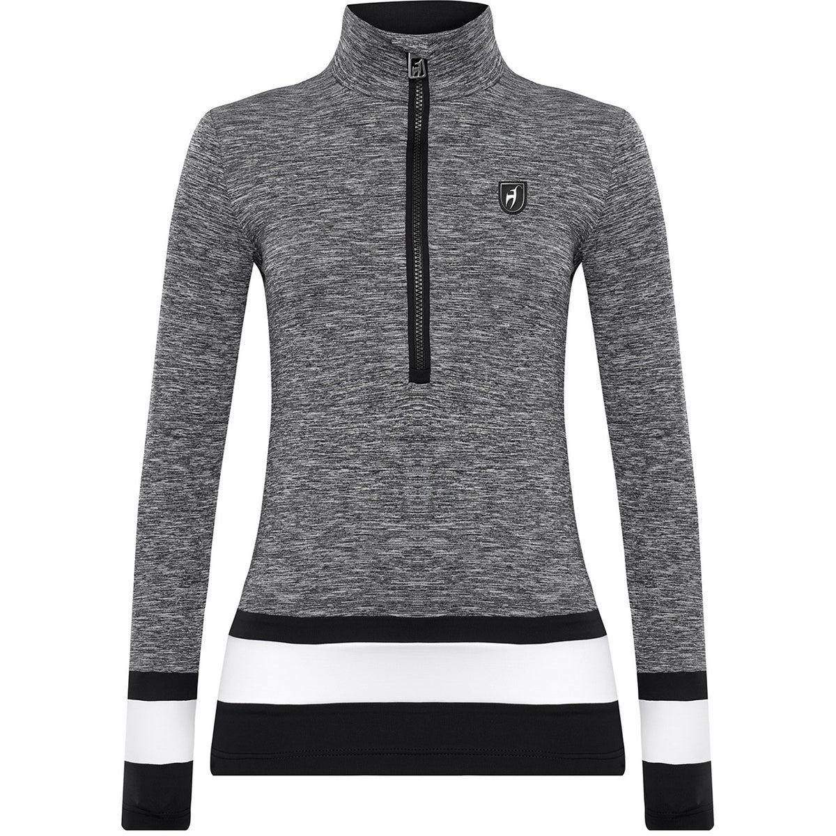 Toni Sailer Zoe Melange Womens Skivvy 2020 Medium Grey Heather