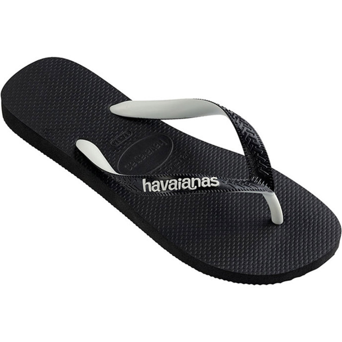 Top Mix Thongs Black Black