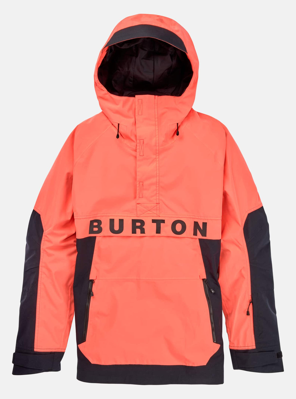 Burton Men's Burton Frostner 2L Anorak Jacket Tetra Orange/True Black
