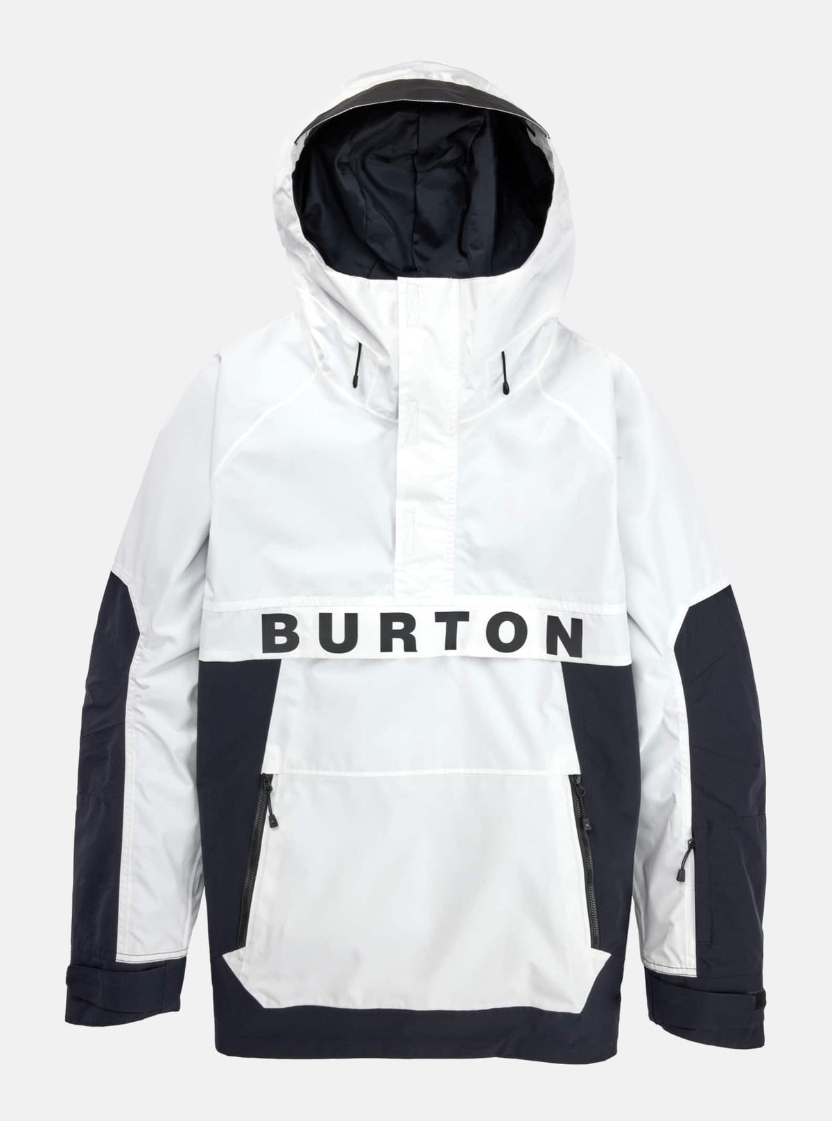 Burton Men's Burton Frostner 2L Anorak Jacket Stout White/True Black