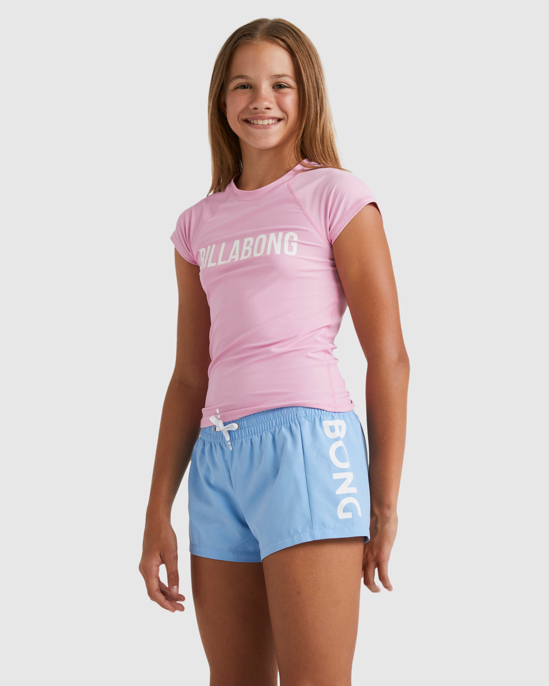 Girls 6-14 So Much Love Boardshorts