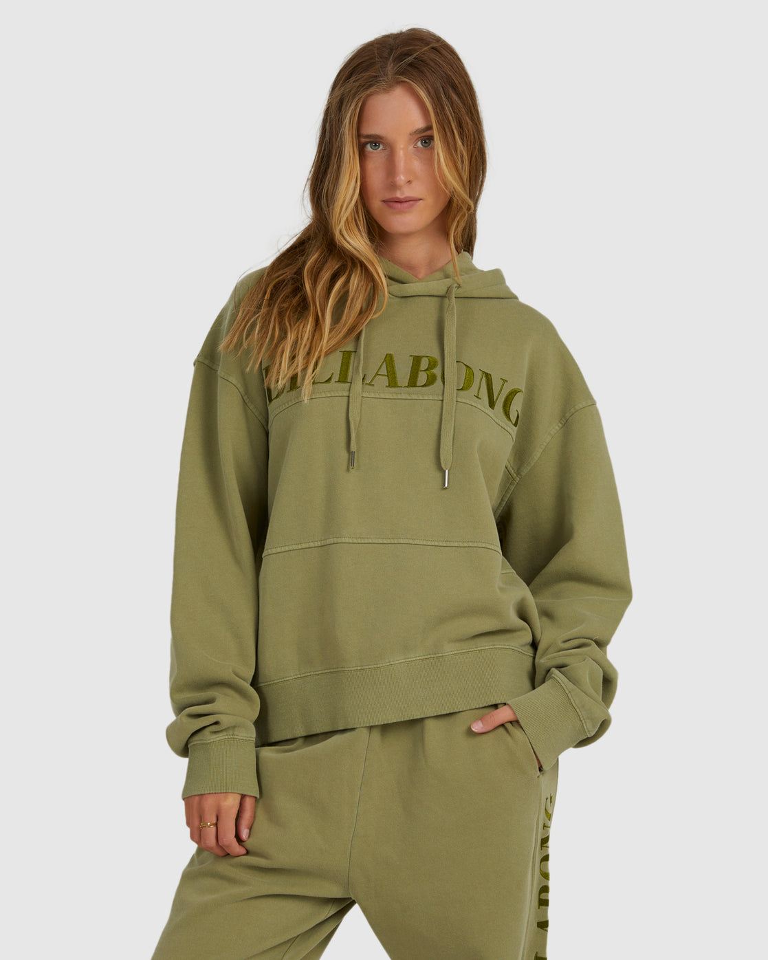 Billabong Baseline Pop Hoodie Evergreen