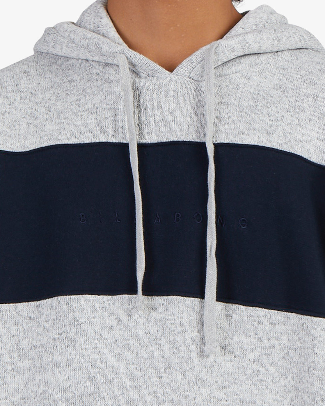 Banded Die Cut Hooded Sweater