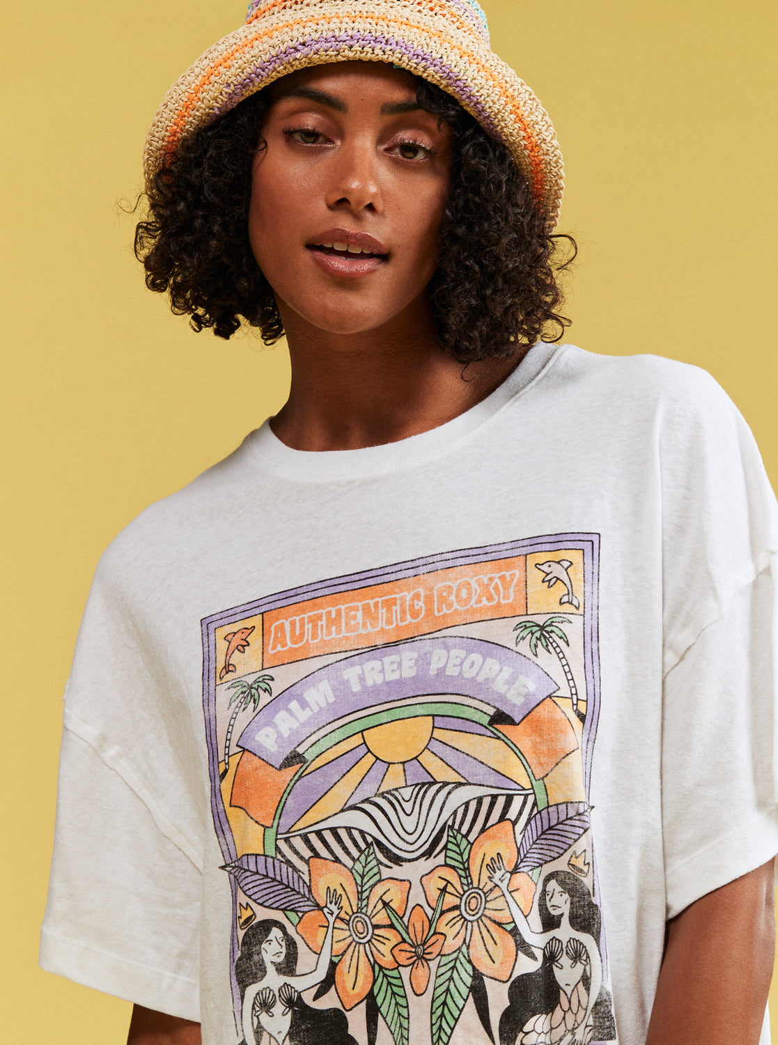 Sweet Sunshine - Oversized T-Shirt for Women