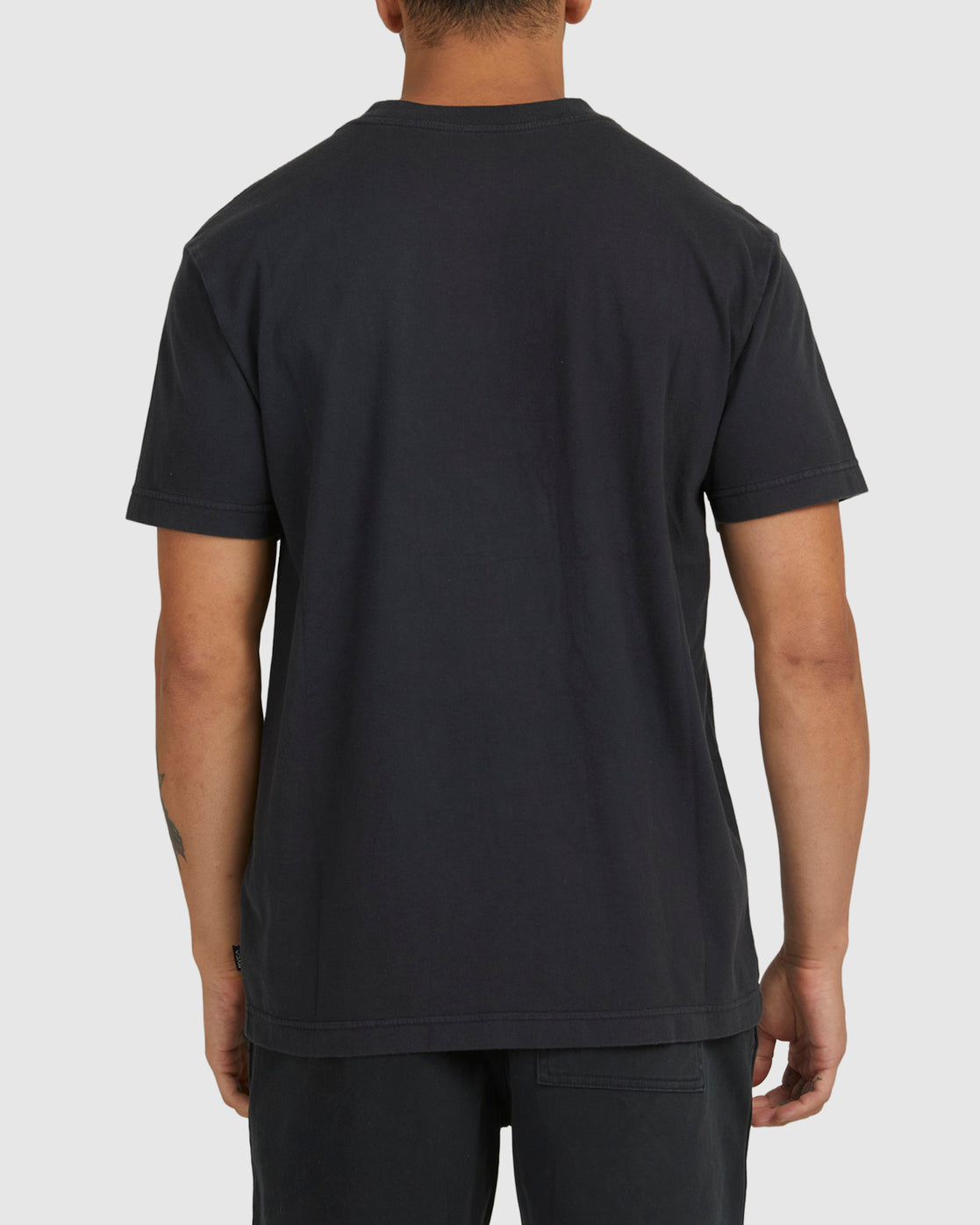 Big RVCA Washed SS Tee Black