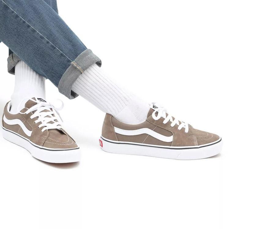 Vans Sk8 Low Shoes Walnut/TrueWhite