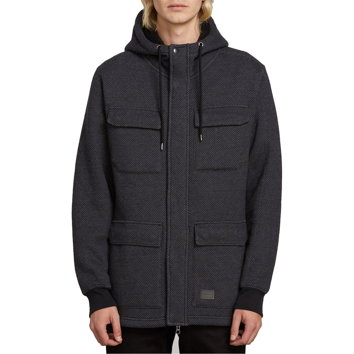 Volcom A4 Bonded Zip Jacket Black