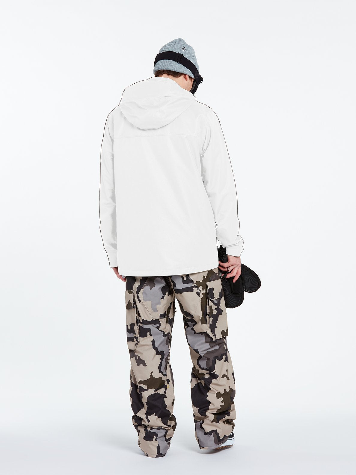 Volcom Mens Deadly Stones Jacket - White White