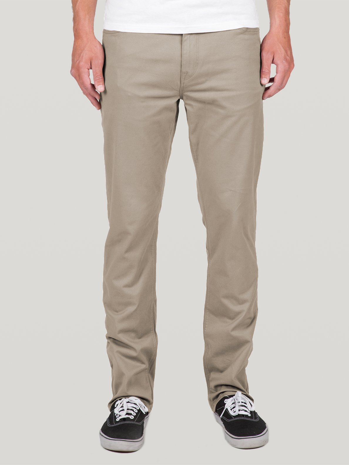 Volcom Solver Lite 5 Pocket Pant - Beige Brindle