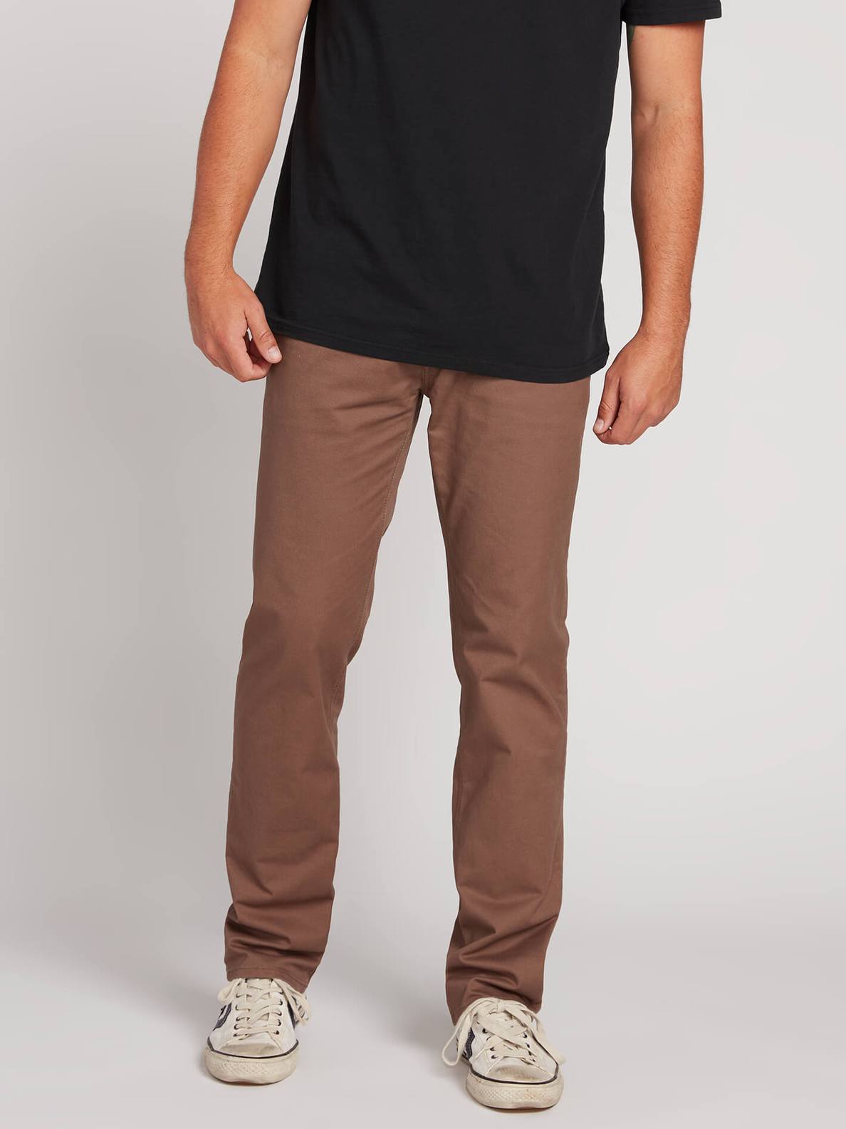 Volcom Solver Lite 5 Pocket Pant - Beige Mushroom
