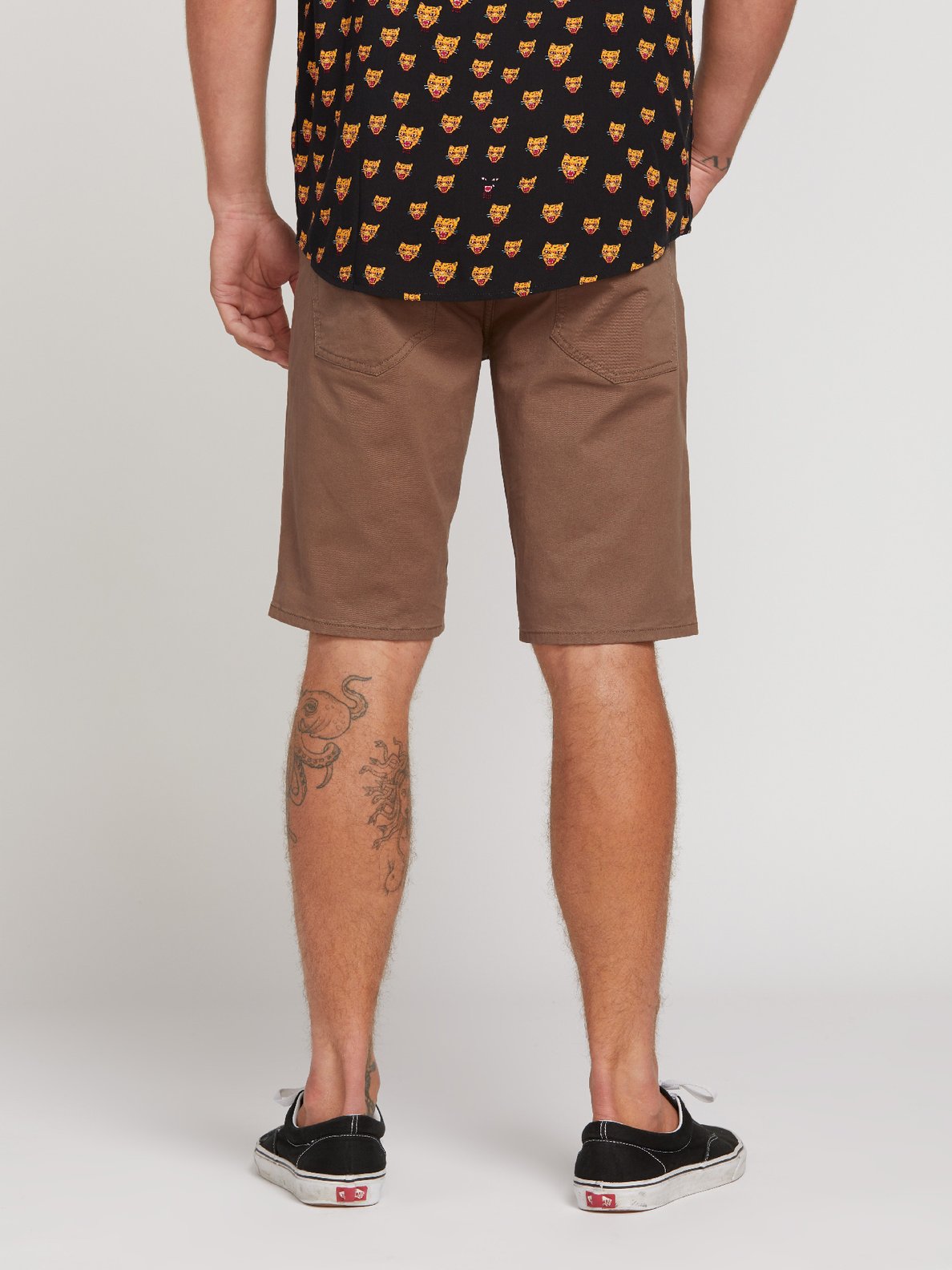 Volcom Solver Lite 5 Pocket Shorts - Black Mushroom