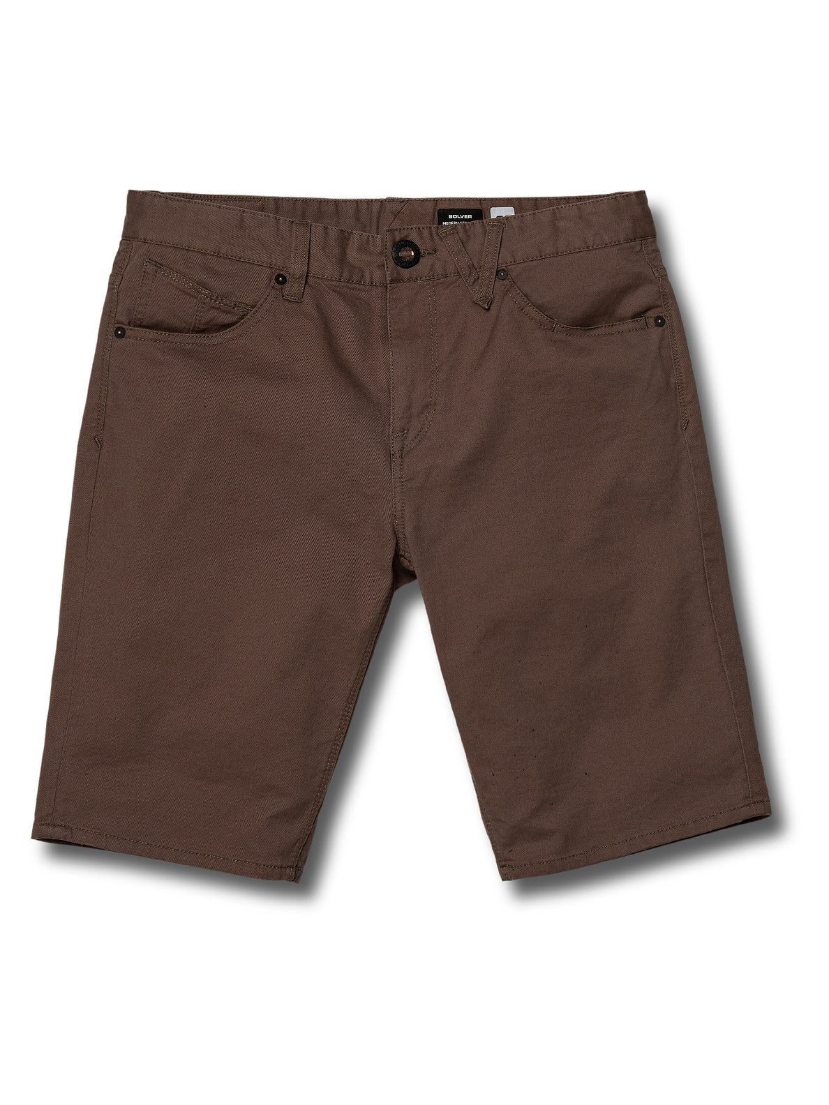 Volcom Solver Lite 5 Pocket Shorts - Black Mushroom