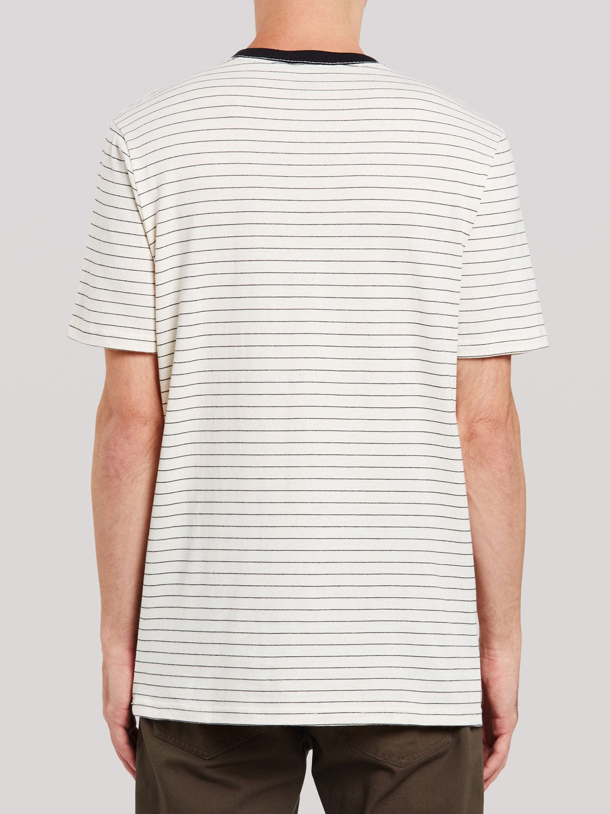 Volcom Stories Crew ShortSleeve Tee - Brindle Primer white