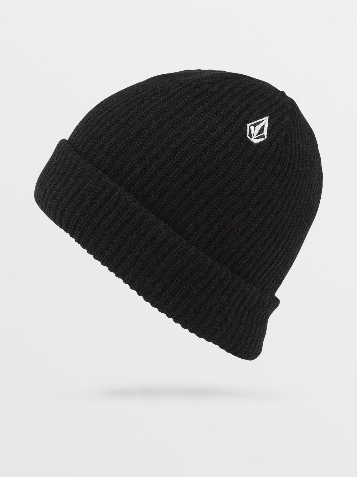 Volcom Sweep Lined Beanie - Dark Teak Black