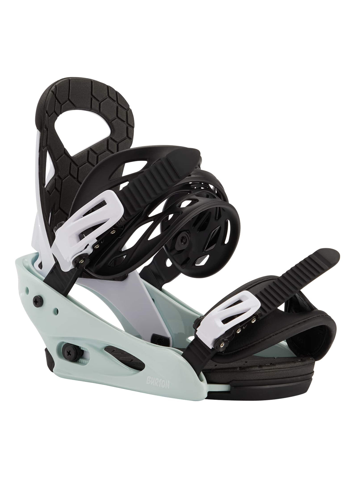 Burton Kids' Burton Smalls Re:Flex Snowboard Bindings Neo-Mint/White