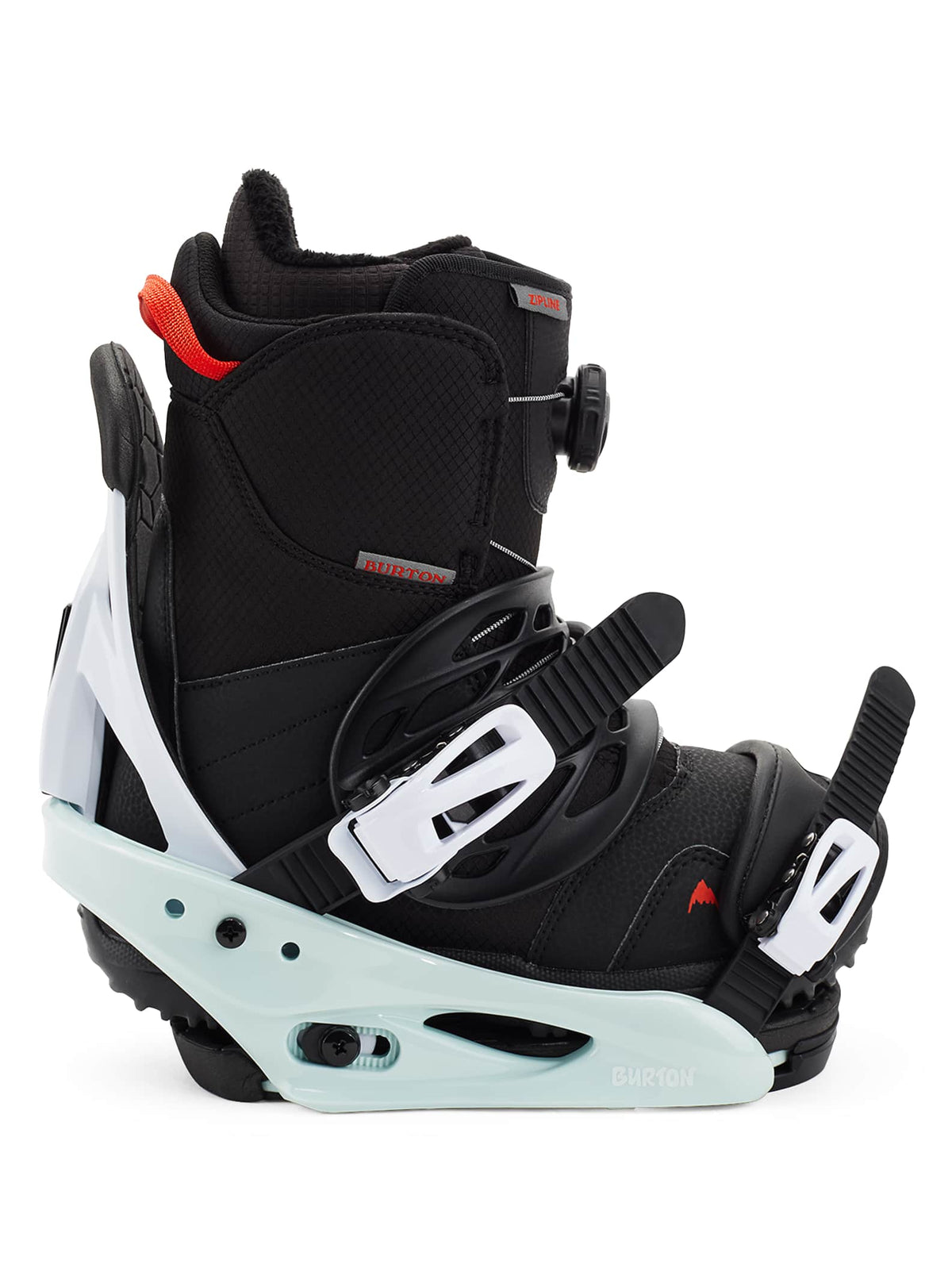Burton Kids' Burton Smalls Re:Flex Snowboard Bindings Neo-Mint/White