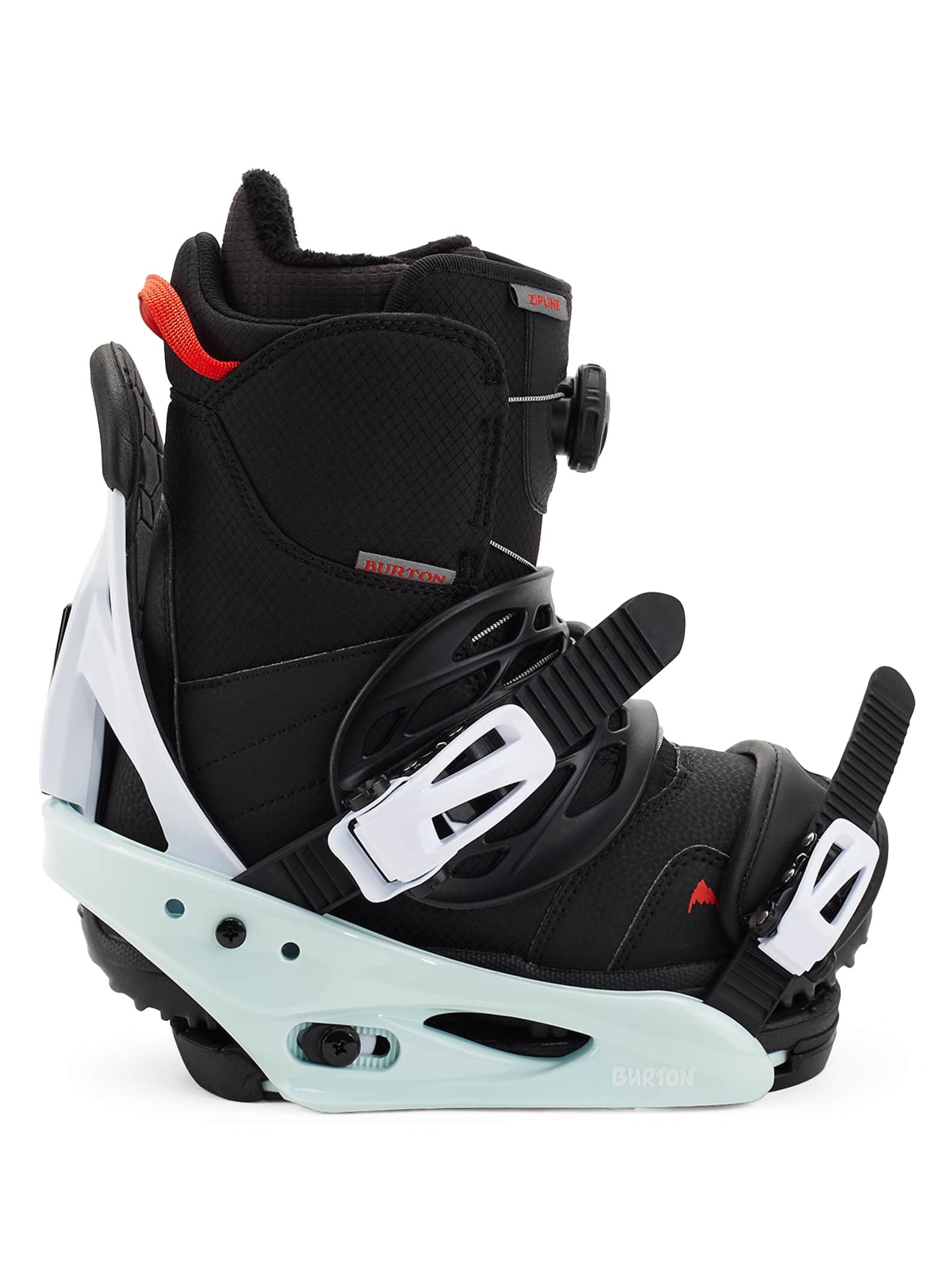 Burton Kids' Burton Smalls Re:Flex Snowboard Bindings Neo-Mint/White