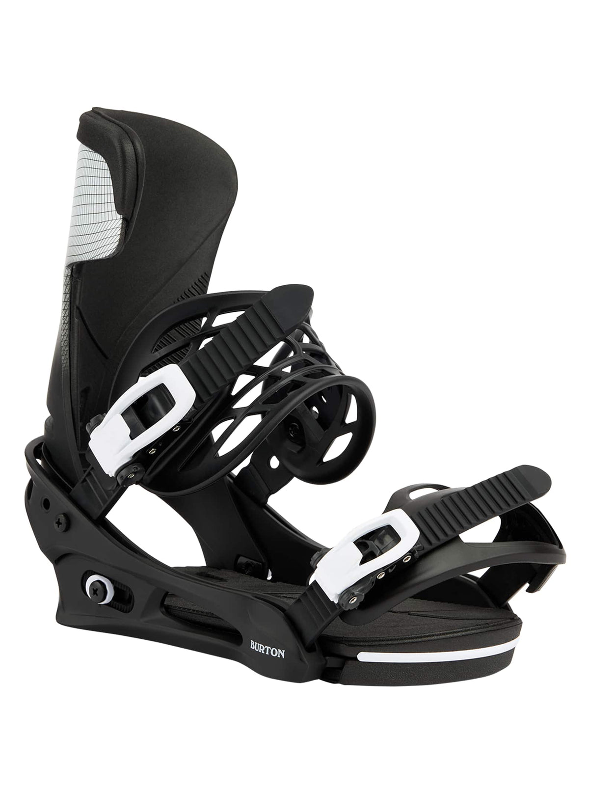 Burton Mission Re:Flex Snowboard Binding 2022 Black / white wing