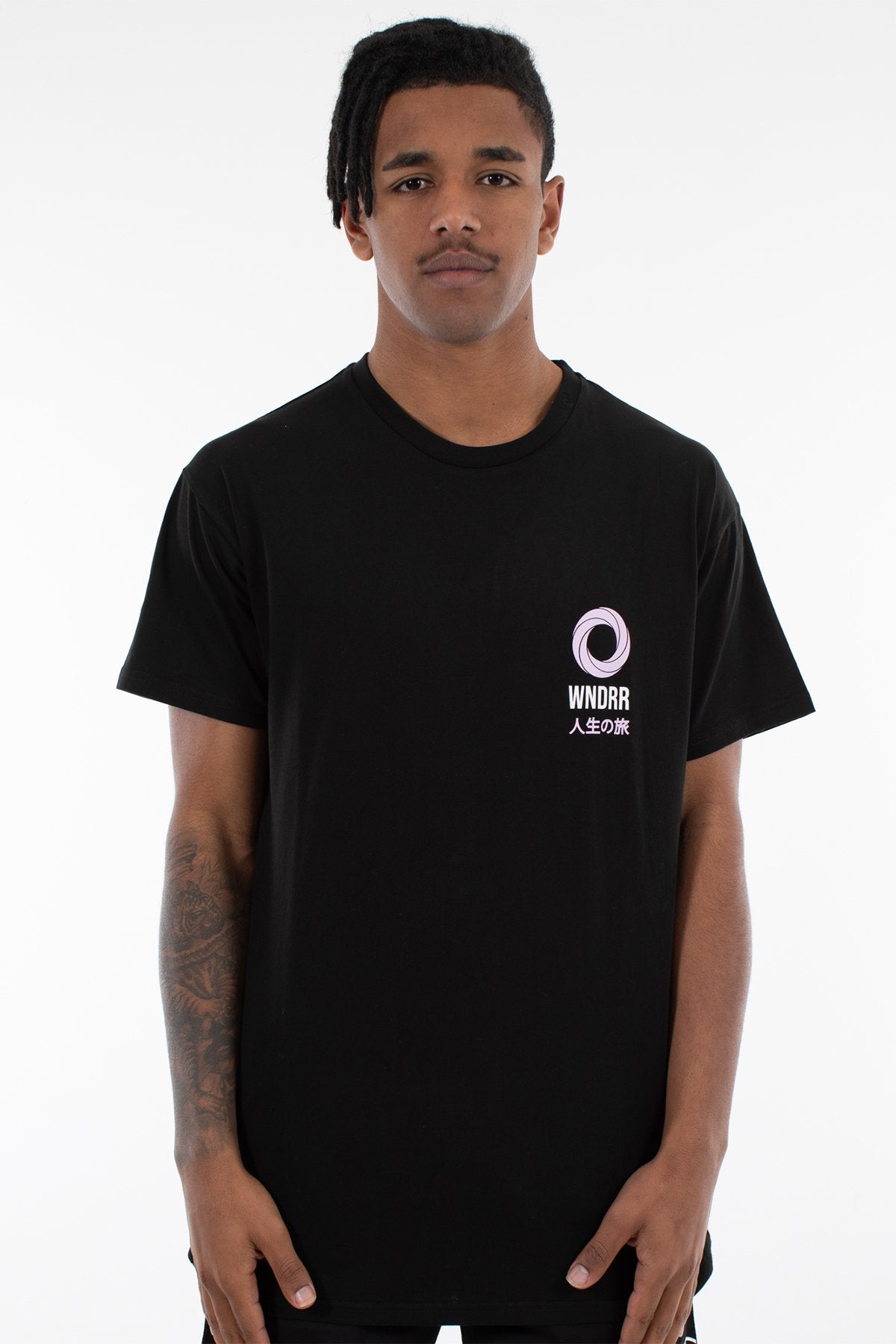 WNDRR AFFAIRS CUSTOM FIT TEE Black